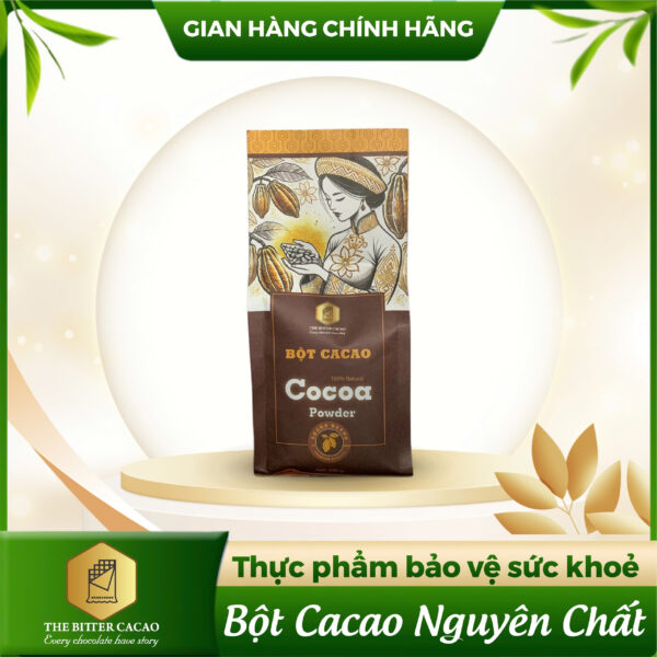 Bột Cacao Nguyên Chất 500g - The Bitter Cacao
